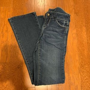 Delia’s Reese jeans size 1/2 R straight leg